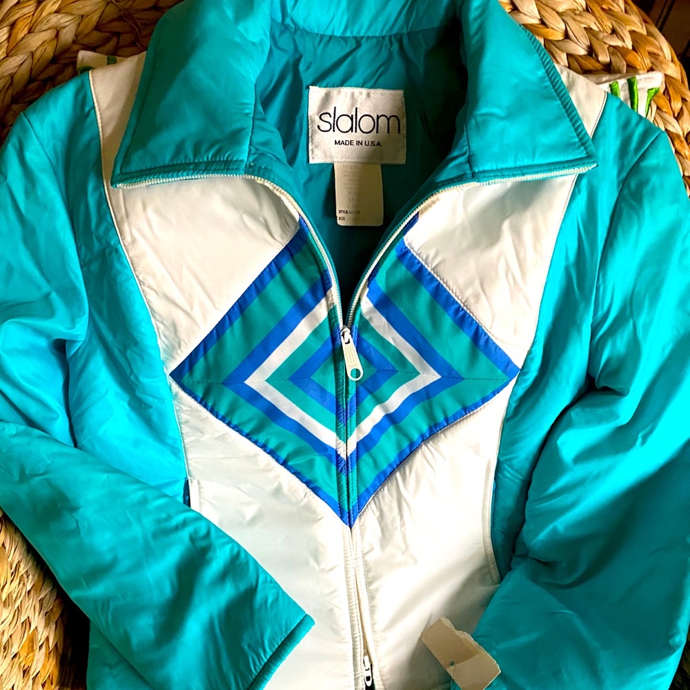 Slalom 70’s Retro ski jacket. NWT
